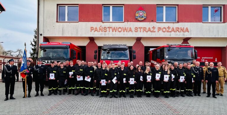 OSP Biskupice się rozwija – kolejni druhowie po szkoleniu!