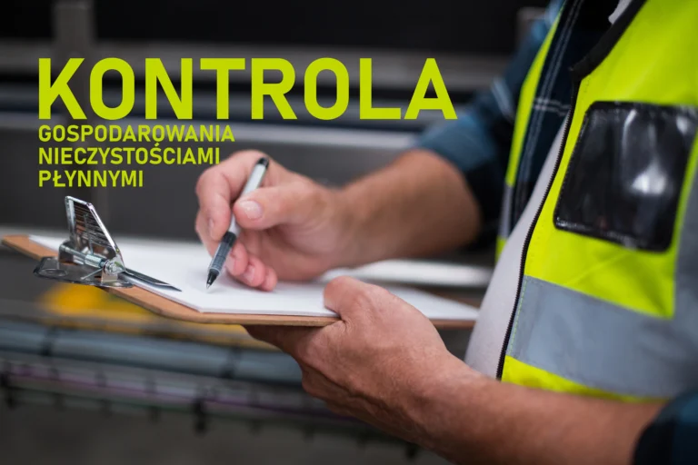 Kontrole zbiorników bezodpływowych i przydomowych oczyszczalni ścieków
