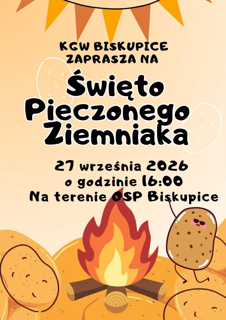 KGW Biskupice zaprasza na Święto Pieczonego Ziemniaka
