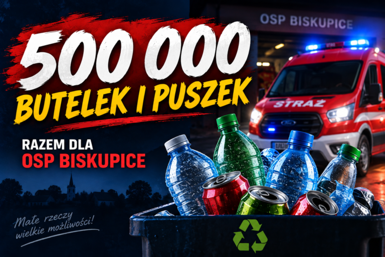 OSP BISKUPICE RUSZA Z NOWĄ AKCJĄ